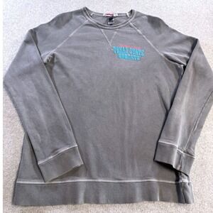 Authentic Pigment Texas State Bobcats Sweatshirt Small Gray Excellent Raglan